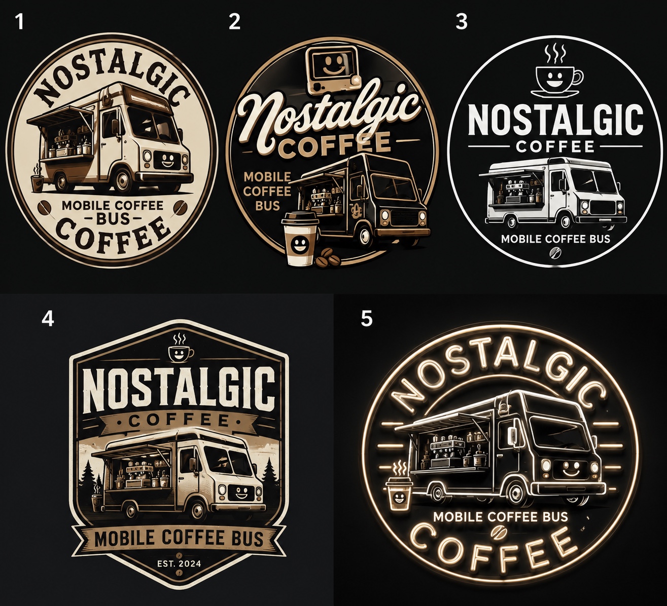 Nostalgic Coffee portfolio project